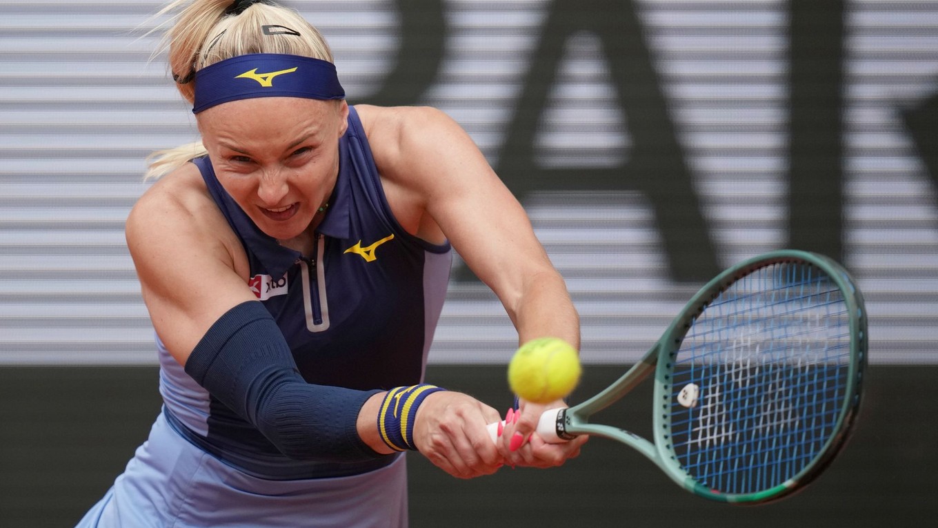 Rebecca Šramková na Roland Garros 2025