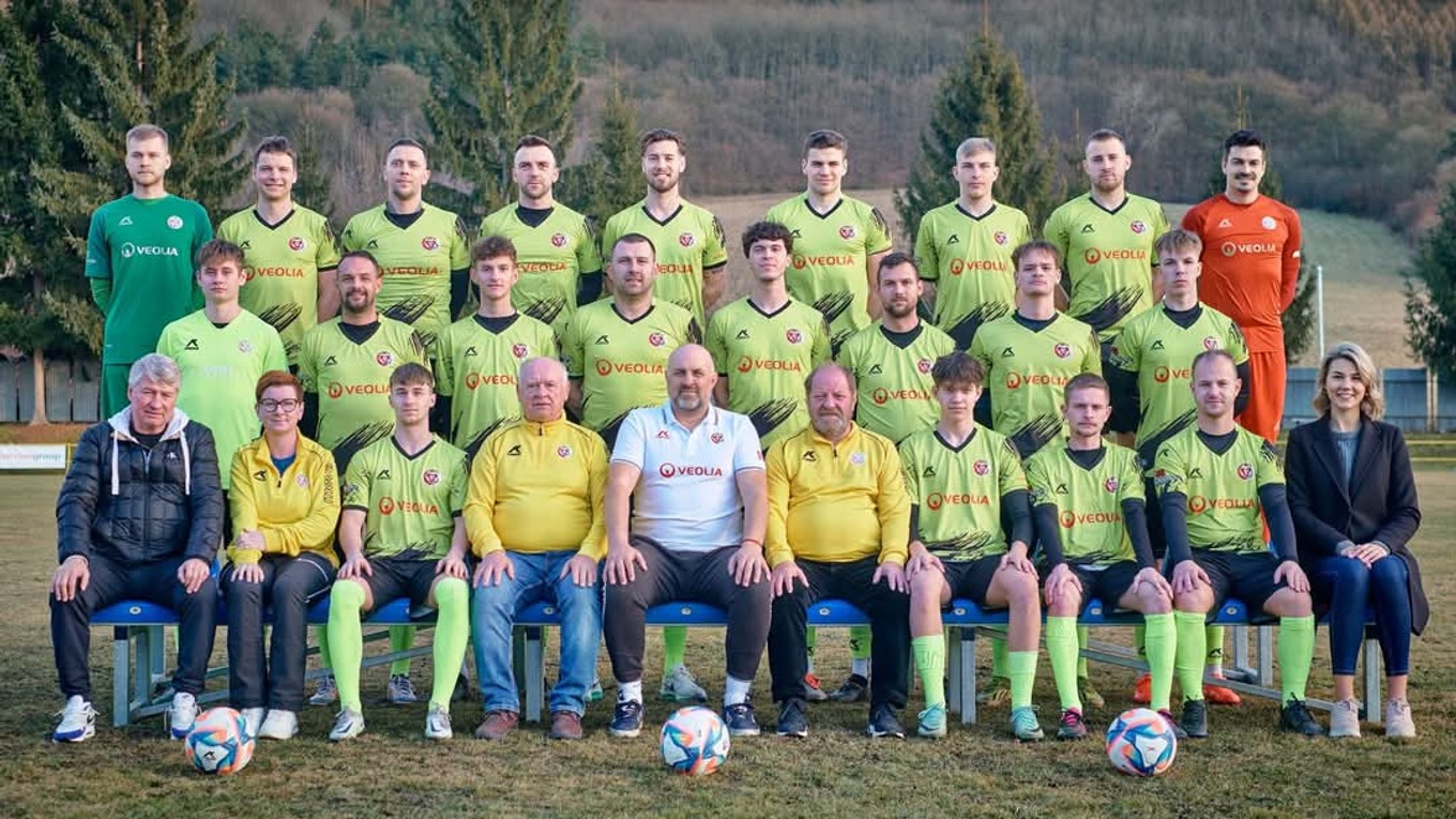 Mužstvo FK FILJO Ladomerská Vieska.
