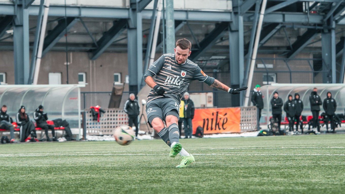 Jeden gól strelil za Ružomberok v prípravnom zápase proti Pohroniu aj Kristóf Domonkos.