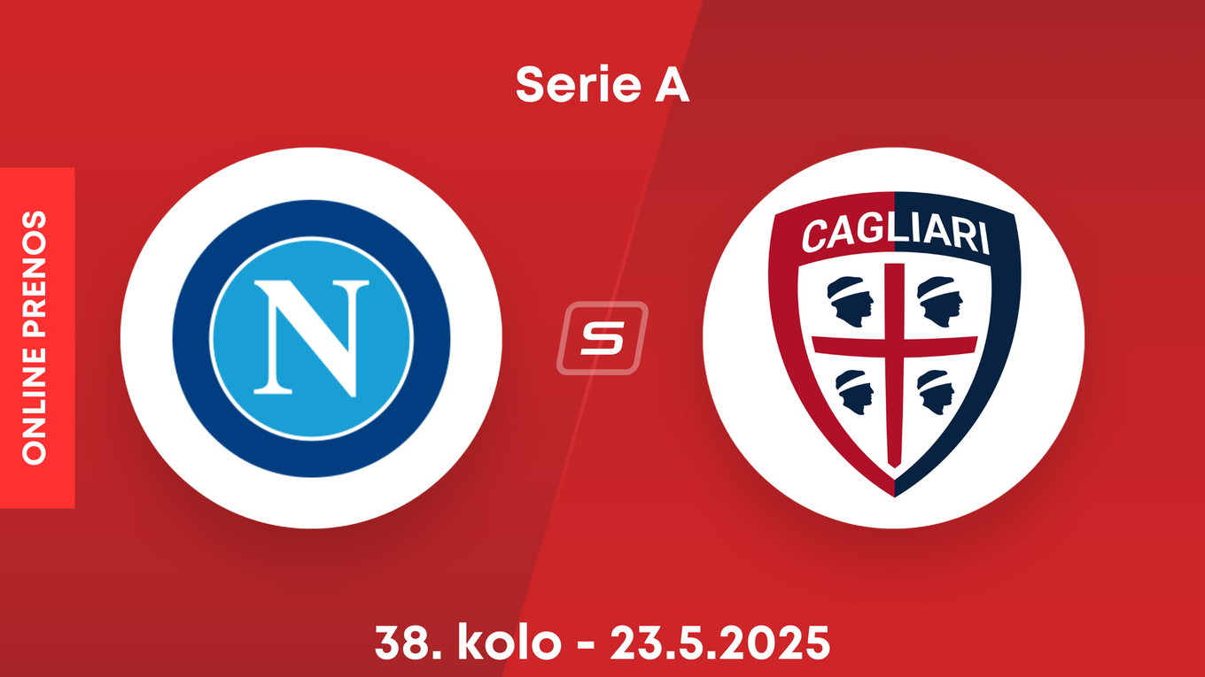 SSC Neapol - Cagliari Calcio: ONLINE prenos zo zápasu 38. kola Serie A. 