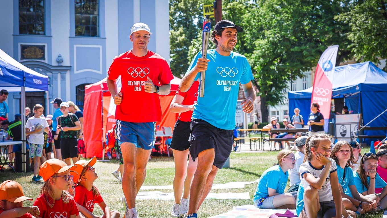 Richard Tury počas olympijského dňa