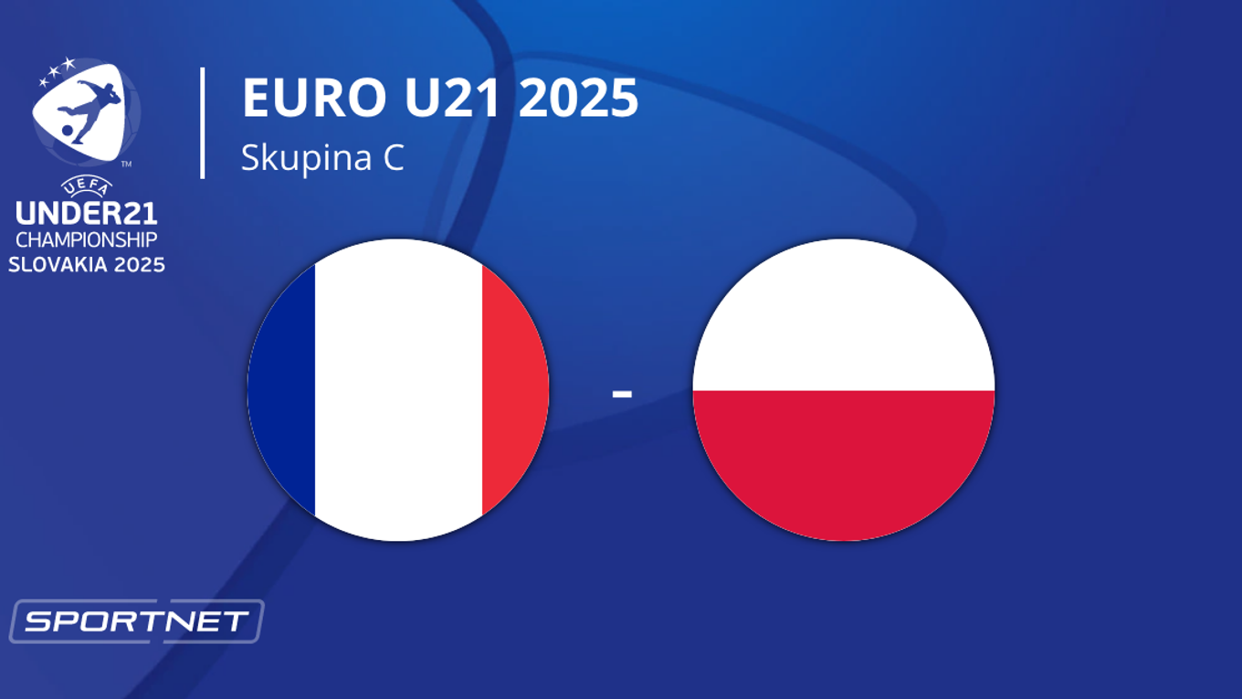 Francúzsko - Poľsko: ONLINE prenos zo zápasu na EURO U21 2025 (ME vo futbale do 21 rokov) na Slovensku.