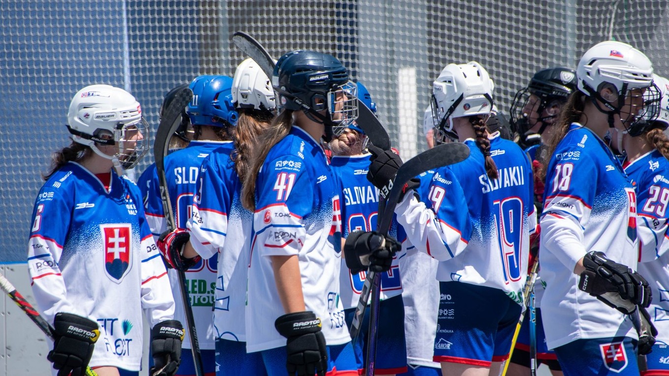 Program, výsledky a tabuľky - Slovensko na MS v hokejbale žien do 20 rokov 2025 v Poprade. 