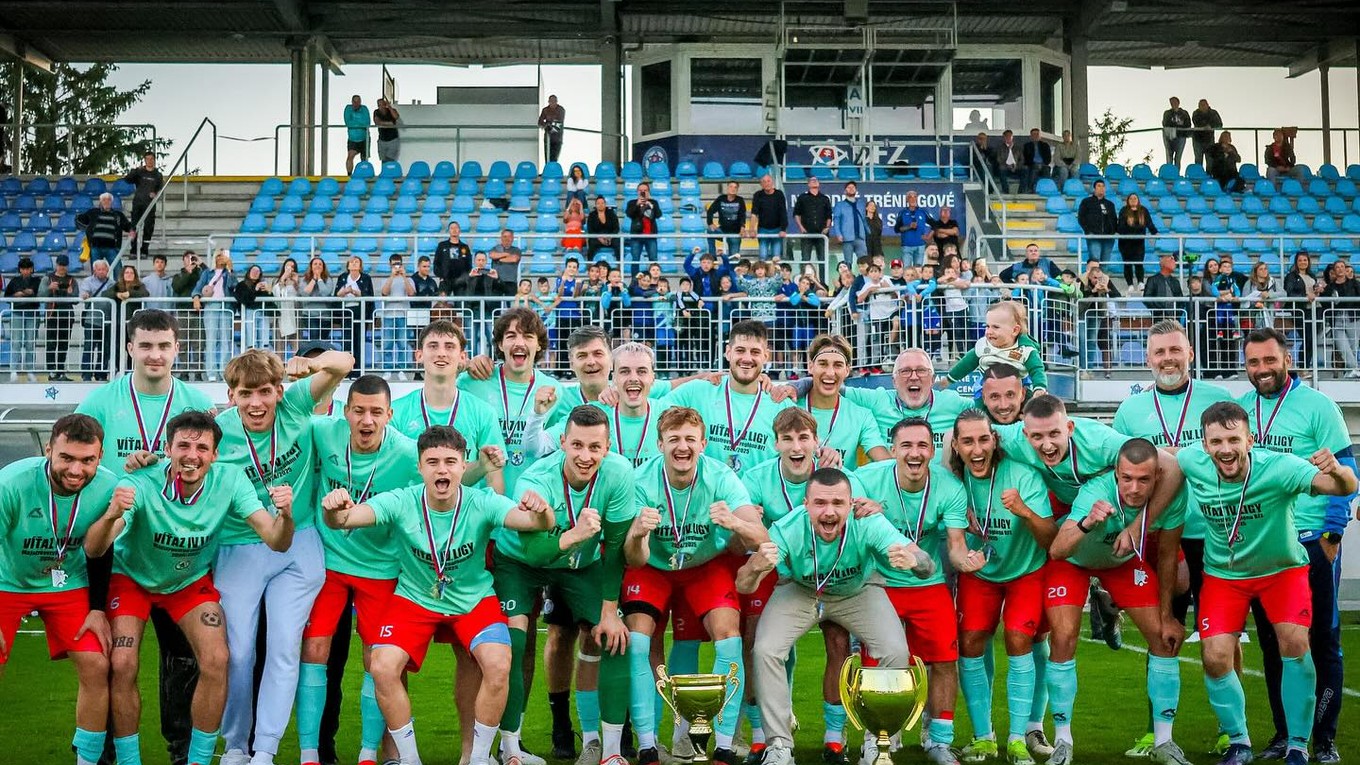 Víťaz IV. ligy BFZ 2024/2025 MŠK Senec.