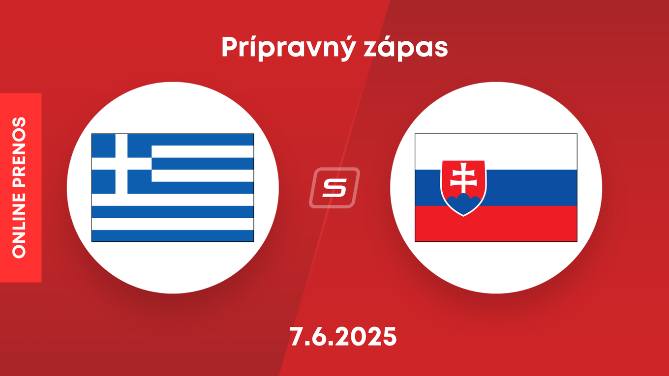 Grécko - Slovensko: ONLINE prenos z prípravného zápasu.