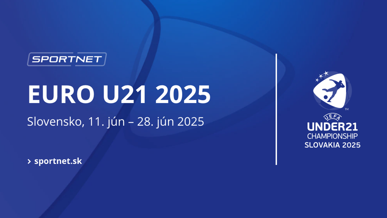 EURO U21 2025 (ME vo futbale do 21 rokov 2025) hostí Slovensko.
