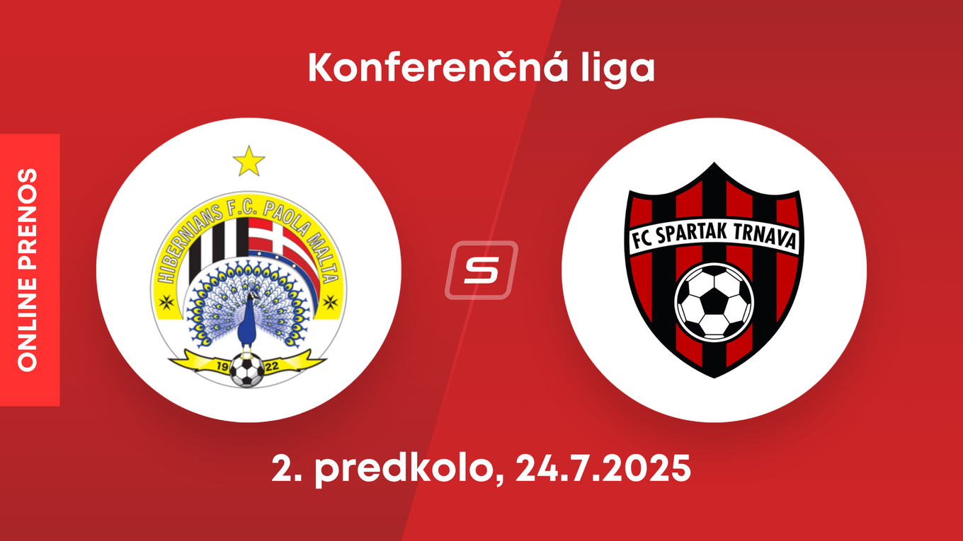 Hibernians FC - FC Spartak Trnava: ONLINE prenos z 1. zápasu 2. predkola Konferenčnej ligy.
