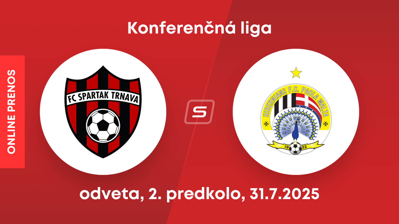 FC Spartak Trnava - Hibernians FC: ONLINE prenos z 2. zápasu 2. predkola Konferenčnej ligy.
