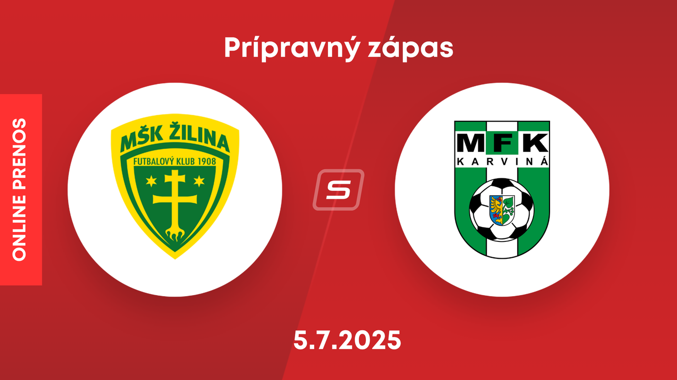 MŠK Žilina - MFK Karviná: ONLINE prenos z prípravného zápasu.