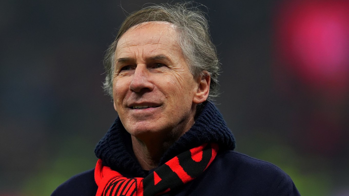 Legenda AC Miláno Franco Baresi.