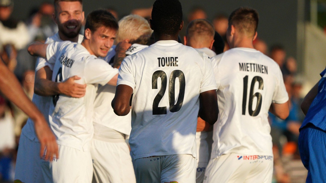 Futbalisti fínskeho klubu KuPS Kuopio.