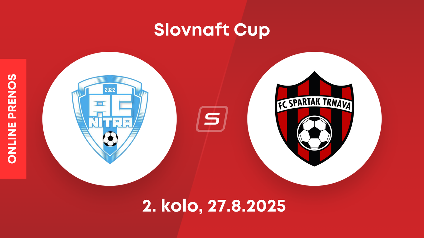 AC Nitra - FC Spartak Trnava: ONLINE prenos zo zápasu 2. kola Slovnaft Cupu. 