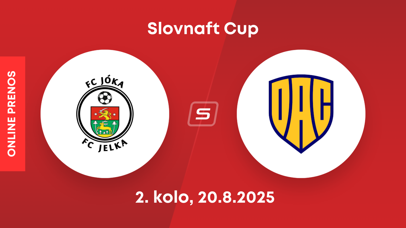 FC Jelka - FC DAC 1904 Dunajská Streda: ONLINE prenos z 2. kola Slovnaft Cupu.