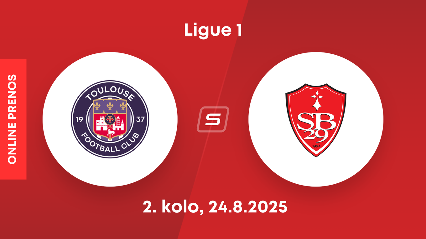 Toulouse FC - Stade Brest: ONLINE prenos z 2. kola Ligue 1.