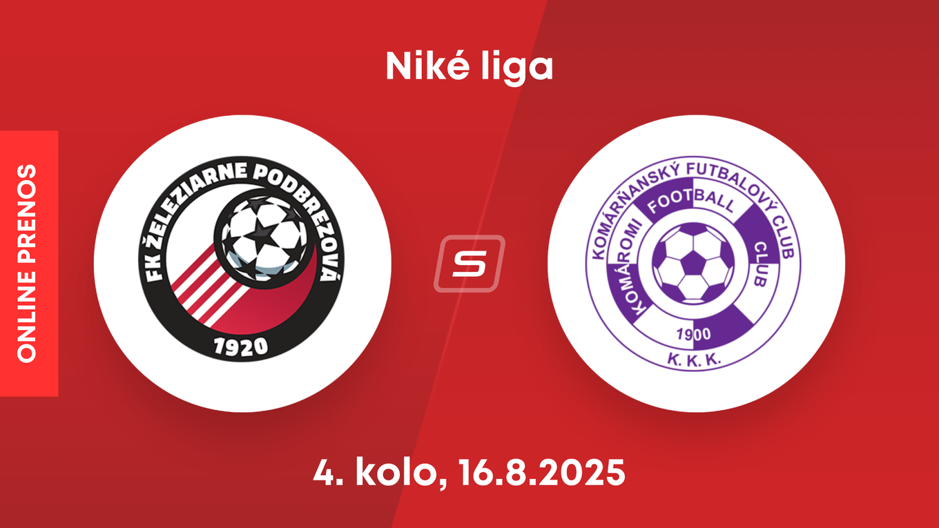 FK Železiarne Podbrezová - KFC Komárno: ONLINE prenos zo zápasu 4. kola Niké ligy.