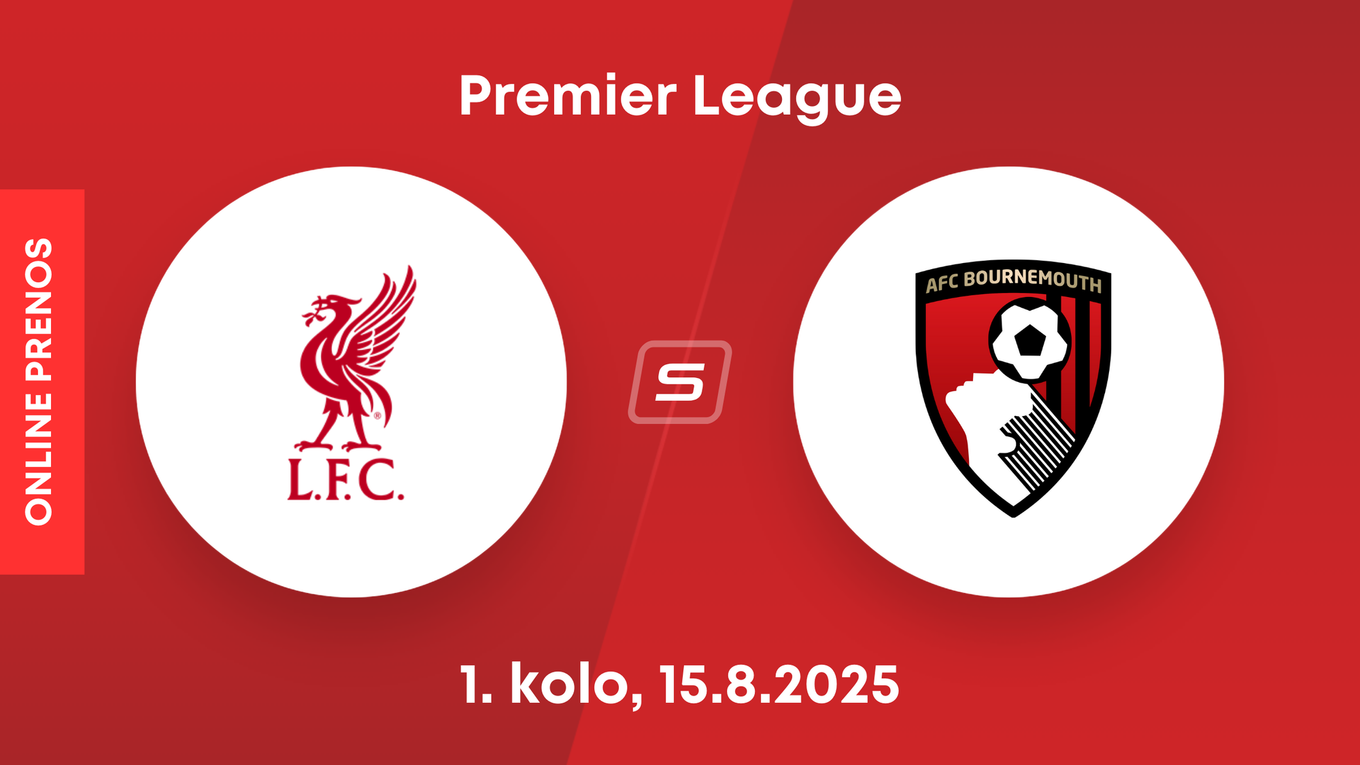 FC Liverpool vs. AFC Bournemouth: ONLINE prenos z 1. kola Premier League.