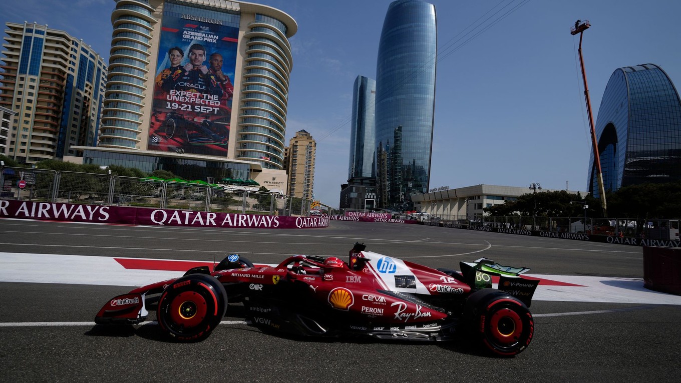 ONLINE: Kvalifikácia na Veľkú cenu Azerbajžanu 2025