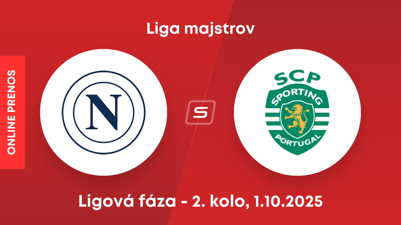 SSC Neapol - Sporting Lisabon: ONLINE prenos zo zápasu 2. kola ligovej fázy Ligy majstrov. 