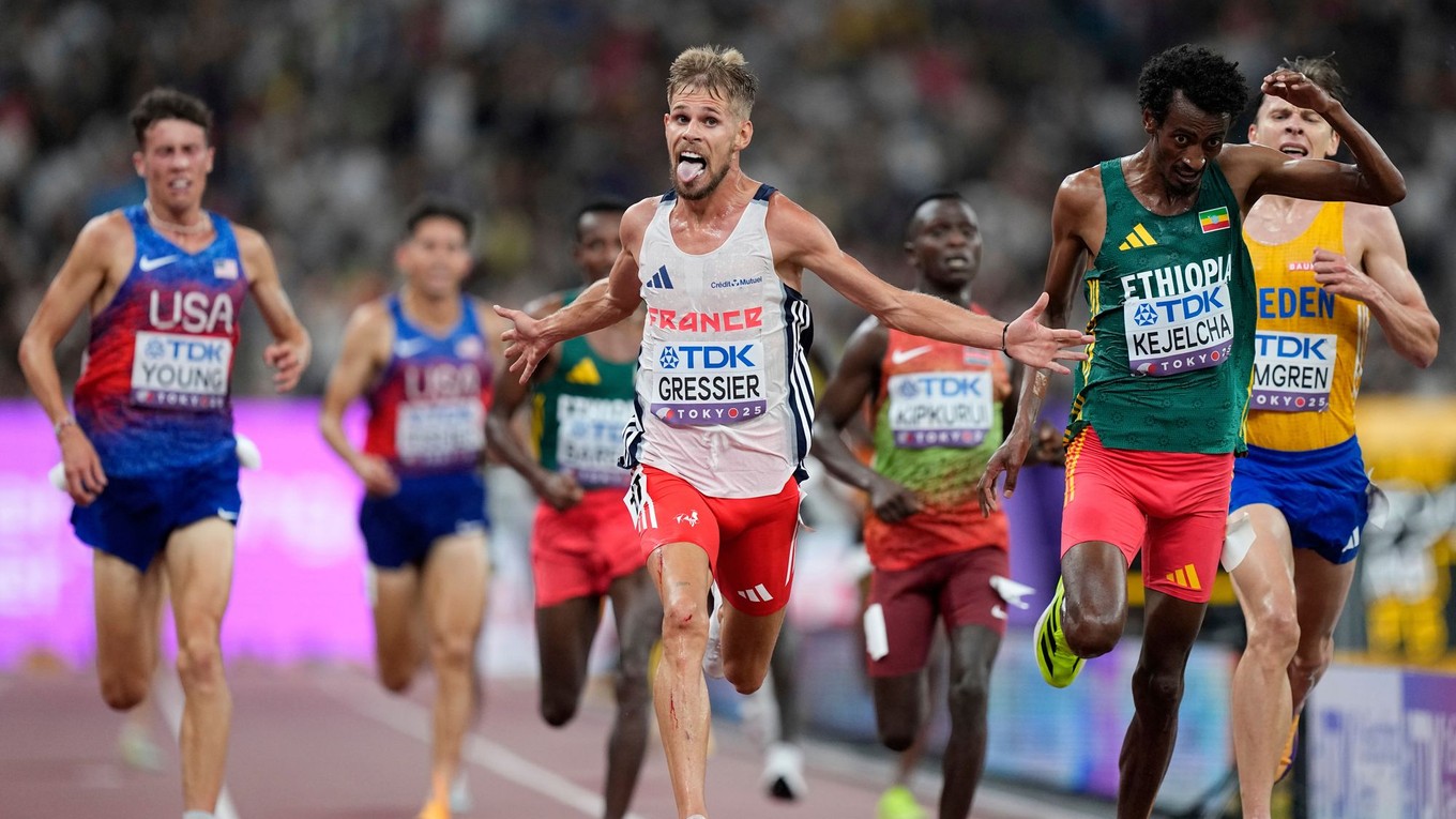 Jimmy Gressier získal zlato v behu na 10 000 metrov na MS 2025