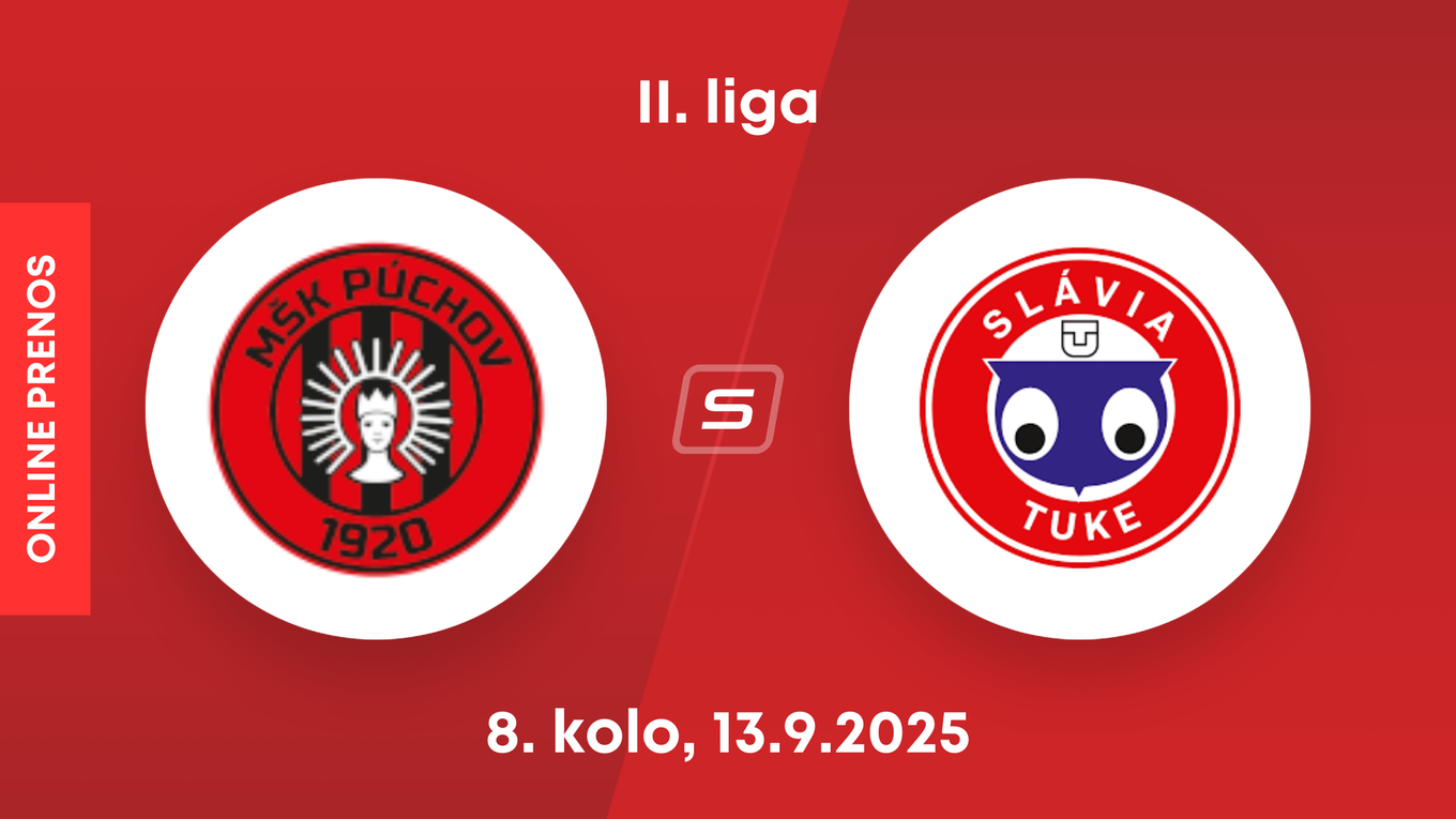 MŠK Púchov - Slávia TU Košice: ONLINE prenos zo zápasu 8. kola II. ligy.