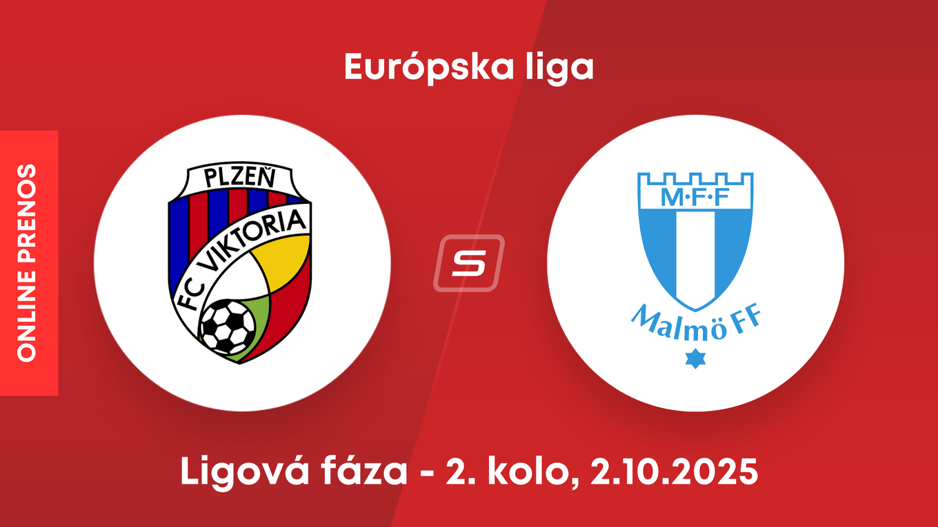 FC Viktoria Plzeň - Malmö FF: ONLINE prenos zo zápasu Európskej ligy.