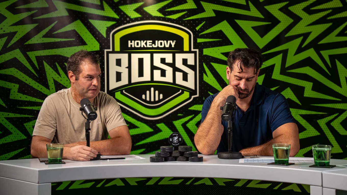 Podcast Hokejový Boss. 