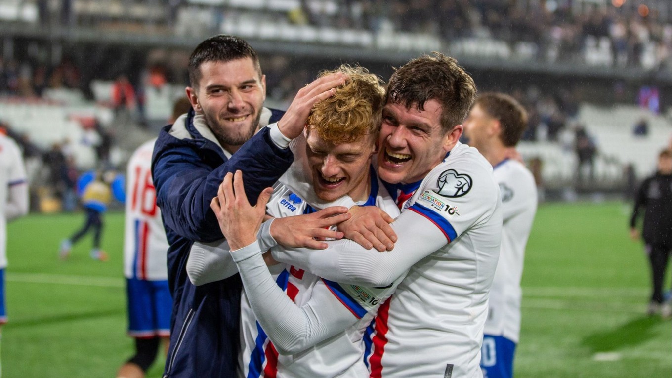 Faerské ostrovy senzačne zdolali Česko.