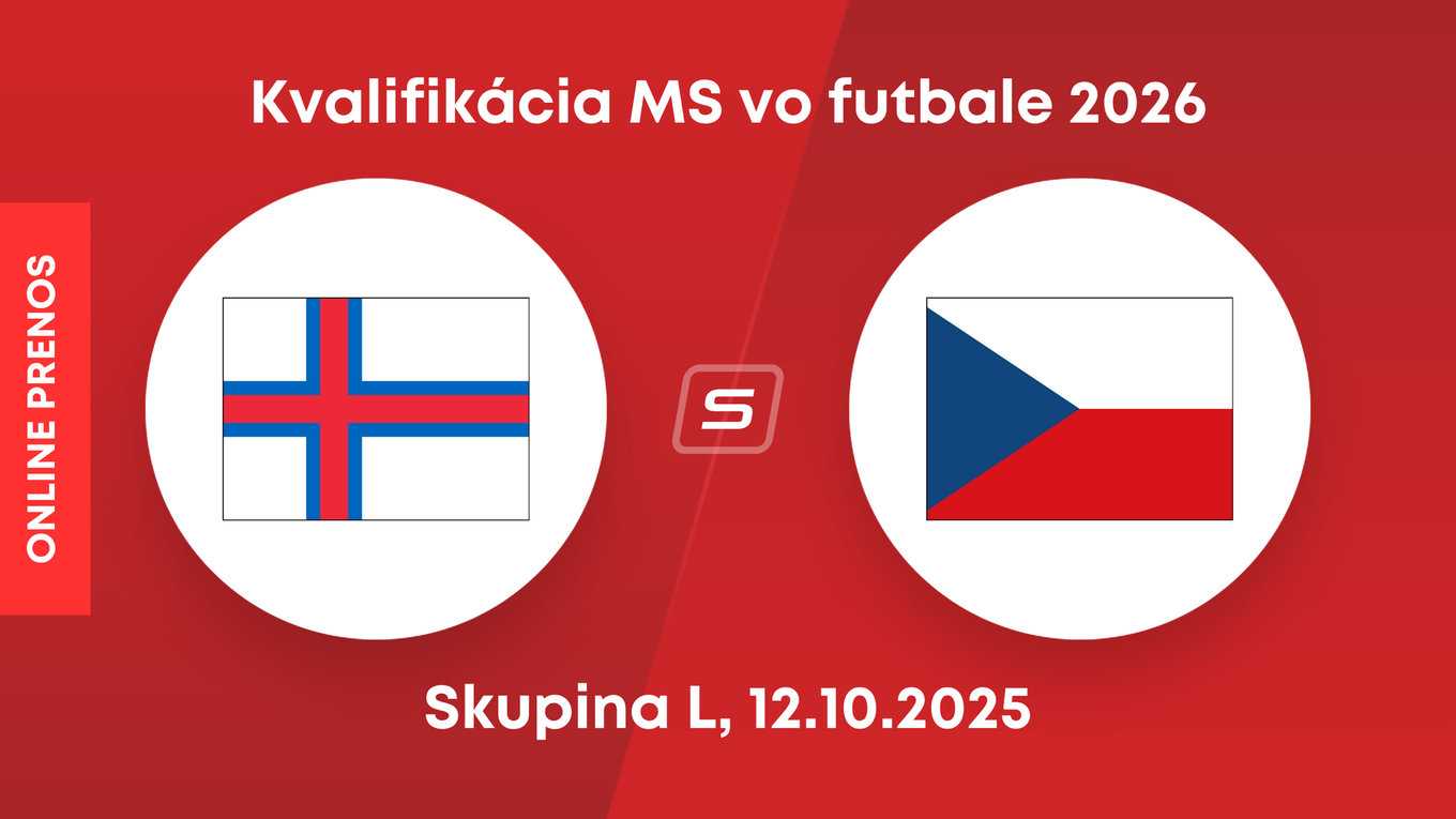 Faerské Ostrovy - Česko: ONLINE prenos zo zápasu kvalifikácie MS 2026