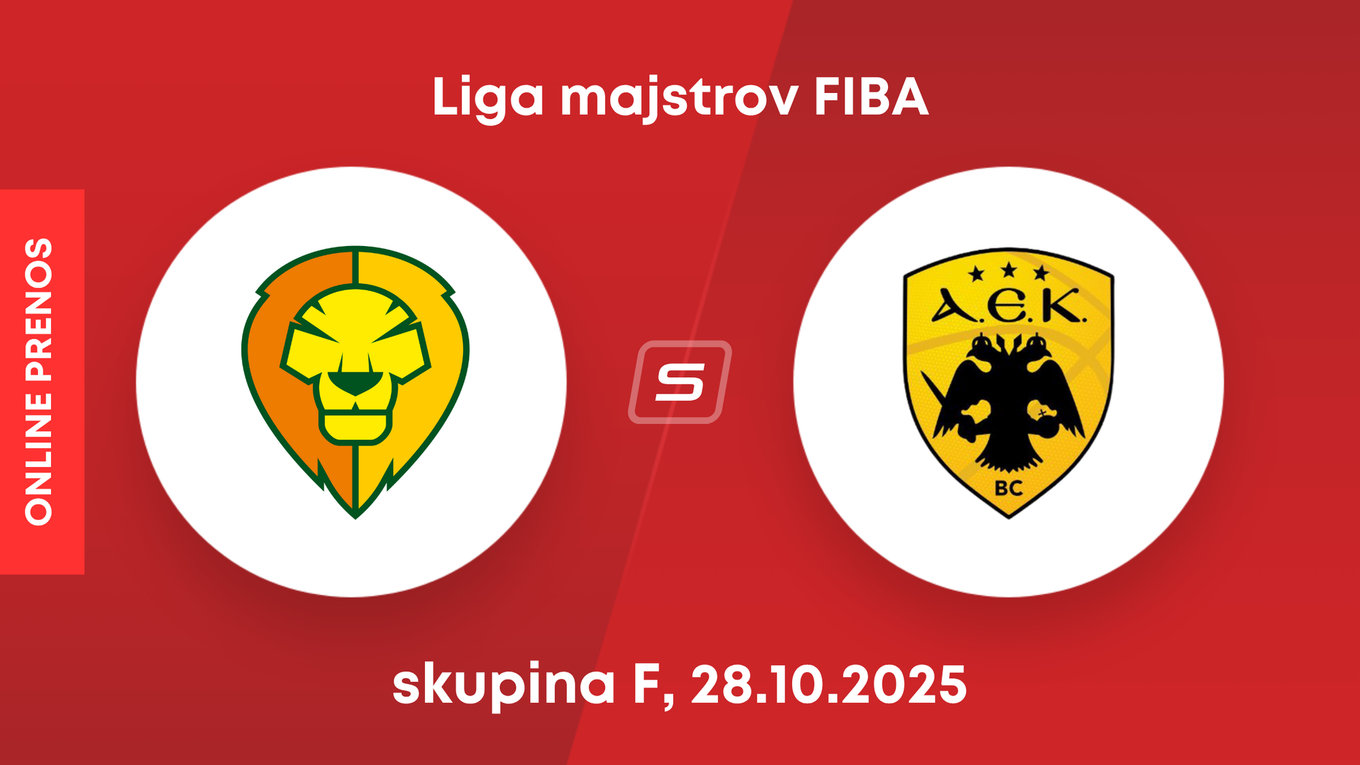 Patrioti Levice - AEK Atény: ONLINE prenos zo zápasu skupiny F Ligy majstrov.