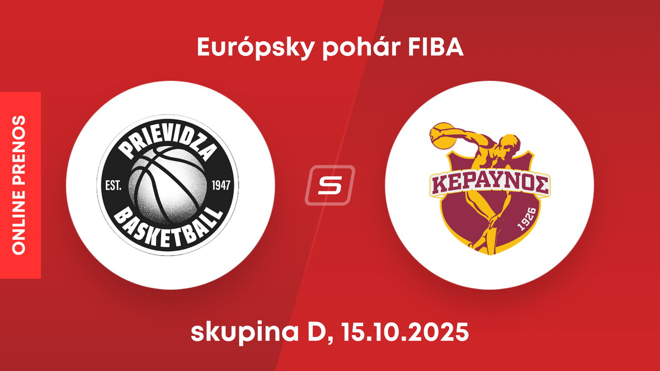 BC Prievidza - Keravnos BC: LIVE STREAM zo zápasu Európskeho pohára FIBA.