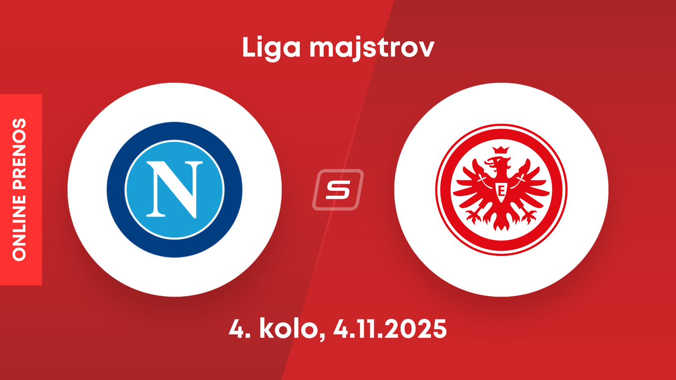 SSC Neapol - Eintracht Frankfurt: ONLINE prenos zo zápasu 4. kola ligovej fázy Ligy majstrov. 
