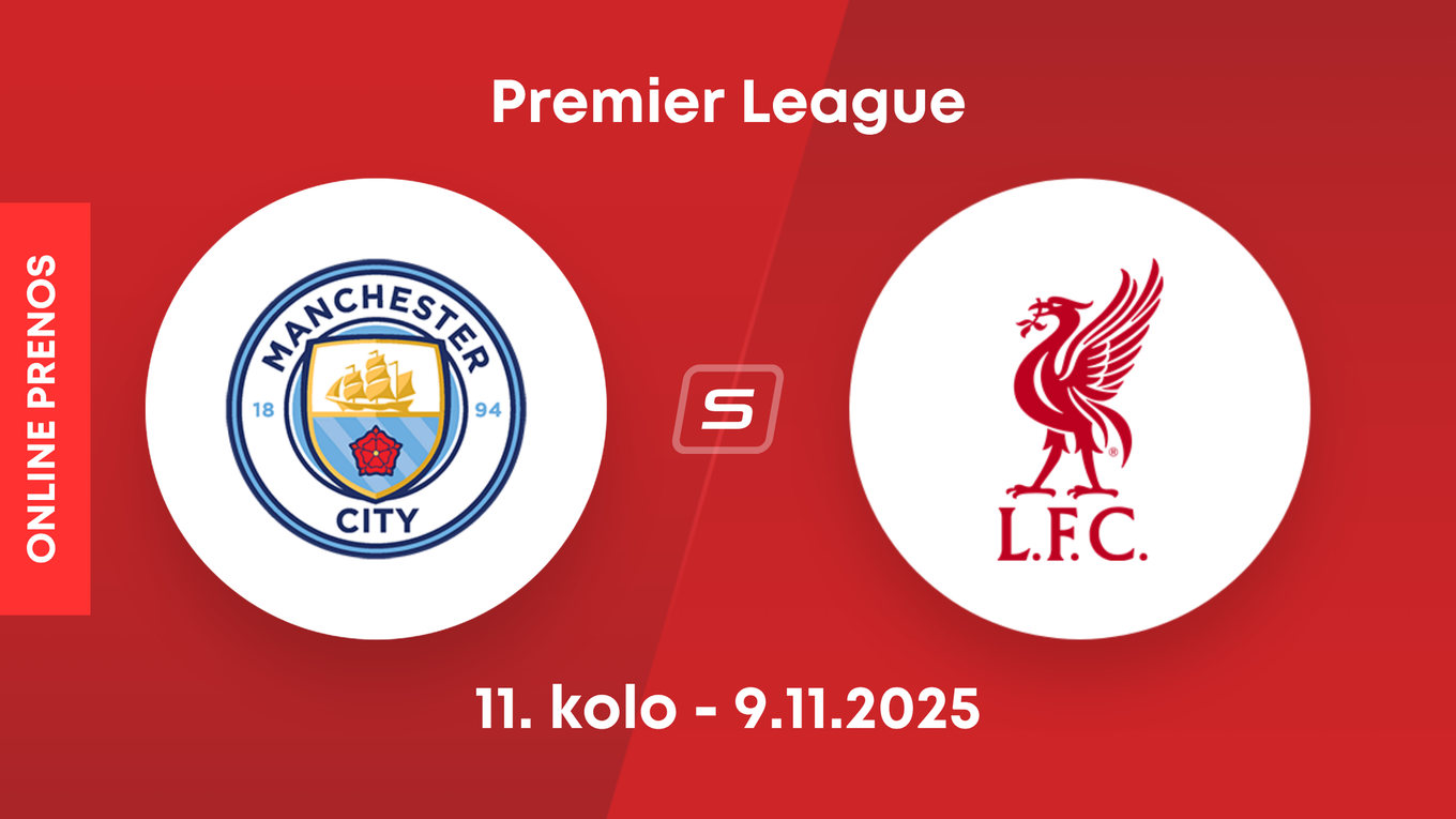 Manchester City - Liverpool FC: ONLINE prenos z 11. kola Premier League.