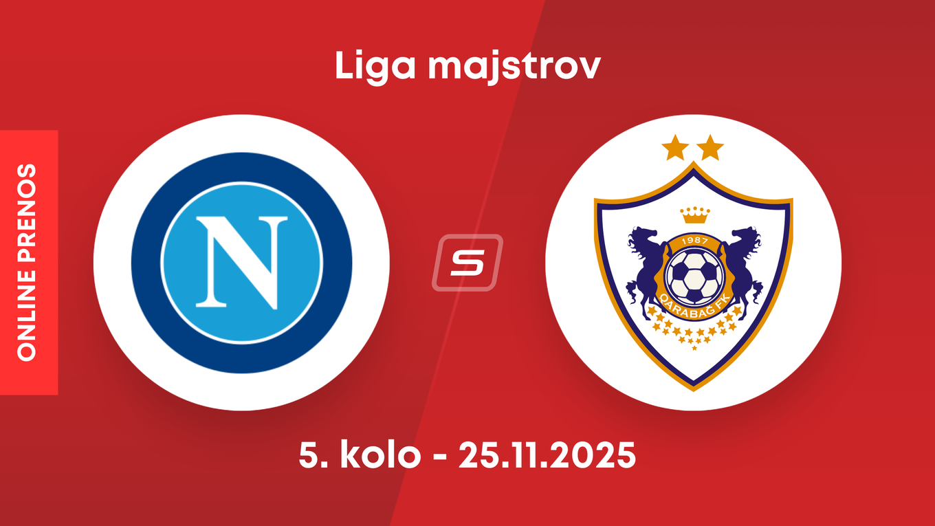 SSC Neapol - FK Karabach: ONLINE prenos zo zápasu 5. kola ligovej fázy Ligy majstrov. 