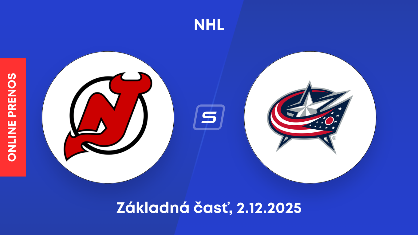 New Jersey Devils - Columbus Blue Jackets: ONLINE prenos zo zápasu NHL.