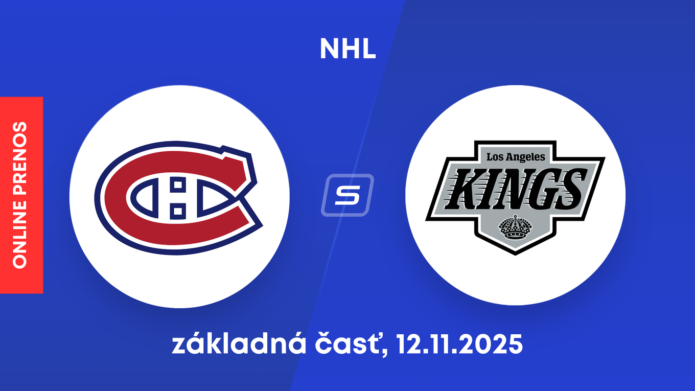Montreal Canadiens - Los Angeles Kings: ONLINE prenos zo zápasu NHL.