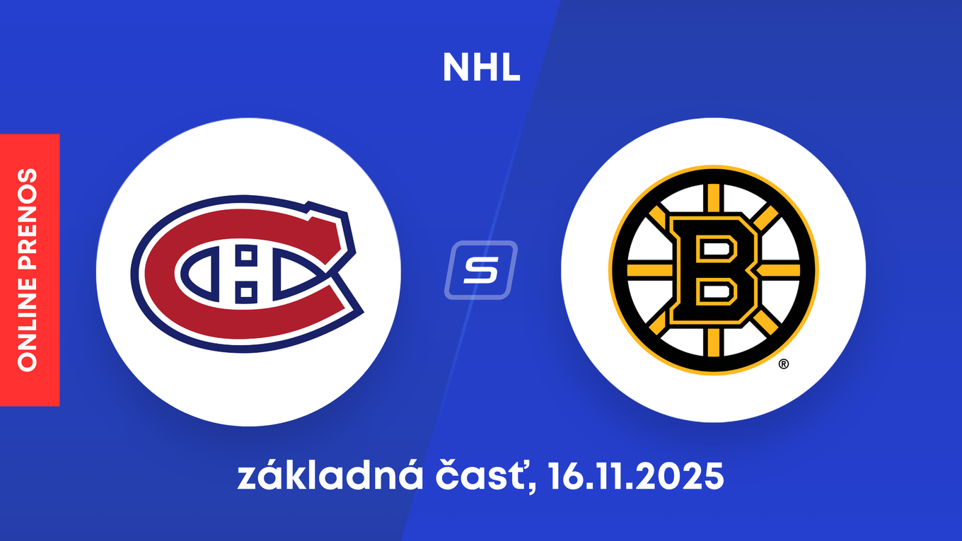 Montreal Canadiens - Boston Bruins: ONLINE prenos zo zápasu NHL.