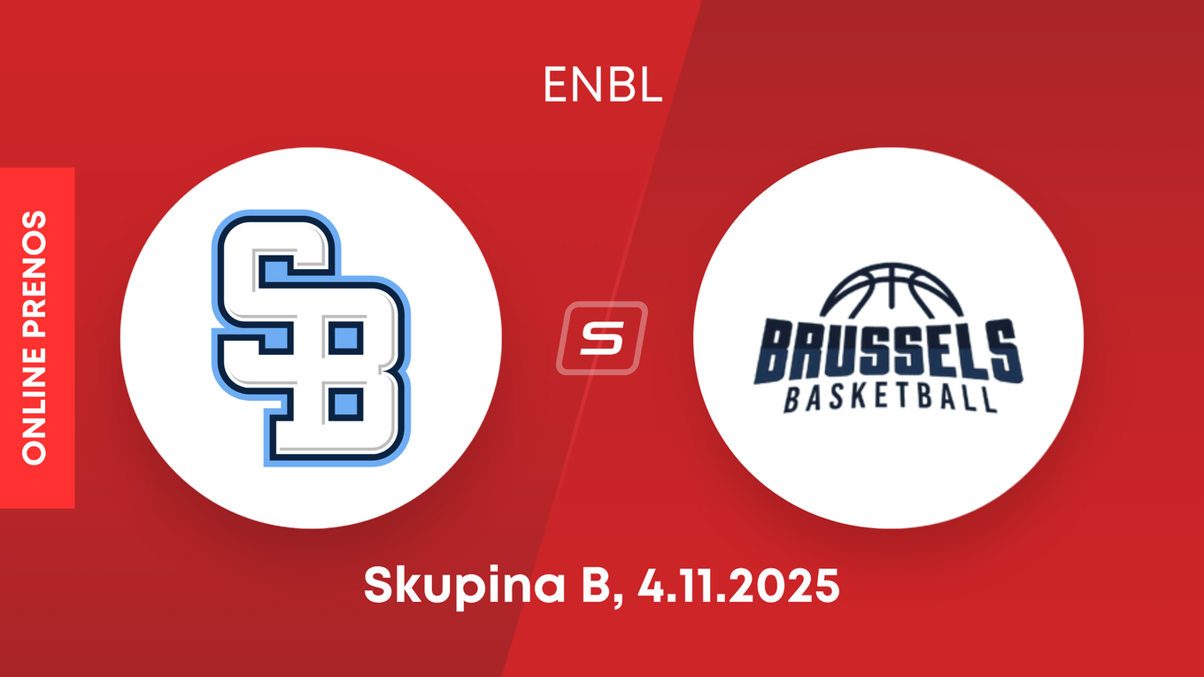 BC Slovan Bratislava - Brussels Basketball: LIVE STREAM zo zápasu ENBL