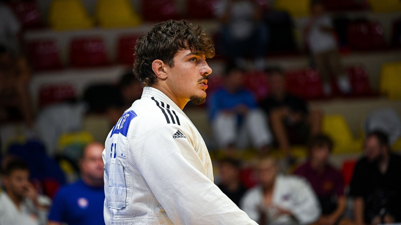 Slovenský džudista Benjamín Maťašeje.