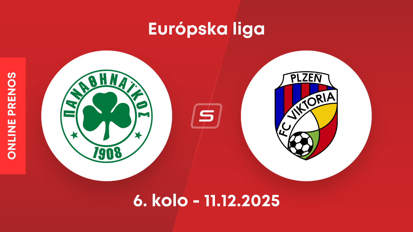 Panathinaikos FC - FC Viktoria Plzeň: ONLINE prenos zo zápasu Európskej ligy.