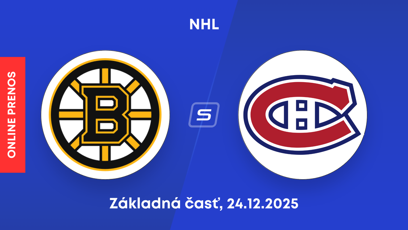 Boston Bruins - Montreal Canadiens: ONLINE prenos zo zápasu NHL.