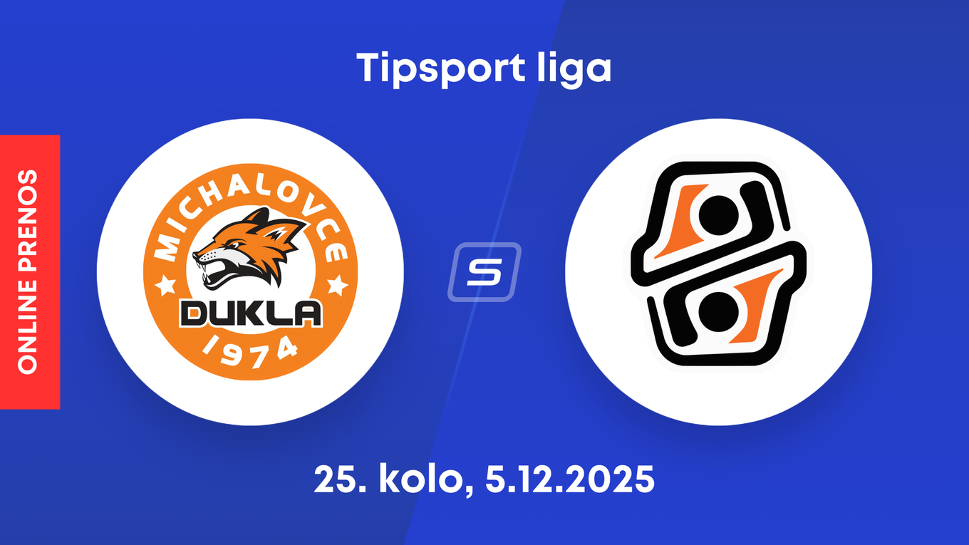 HK Dukla Michalovce - HC Košice: ONLINE prenos zo zápasu 25. kola Tipsport ligy.