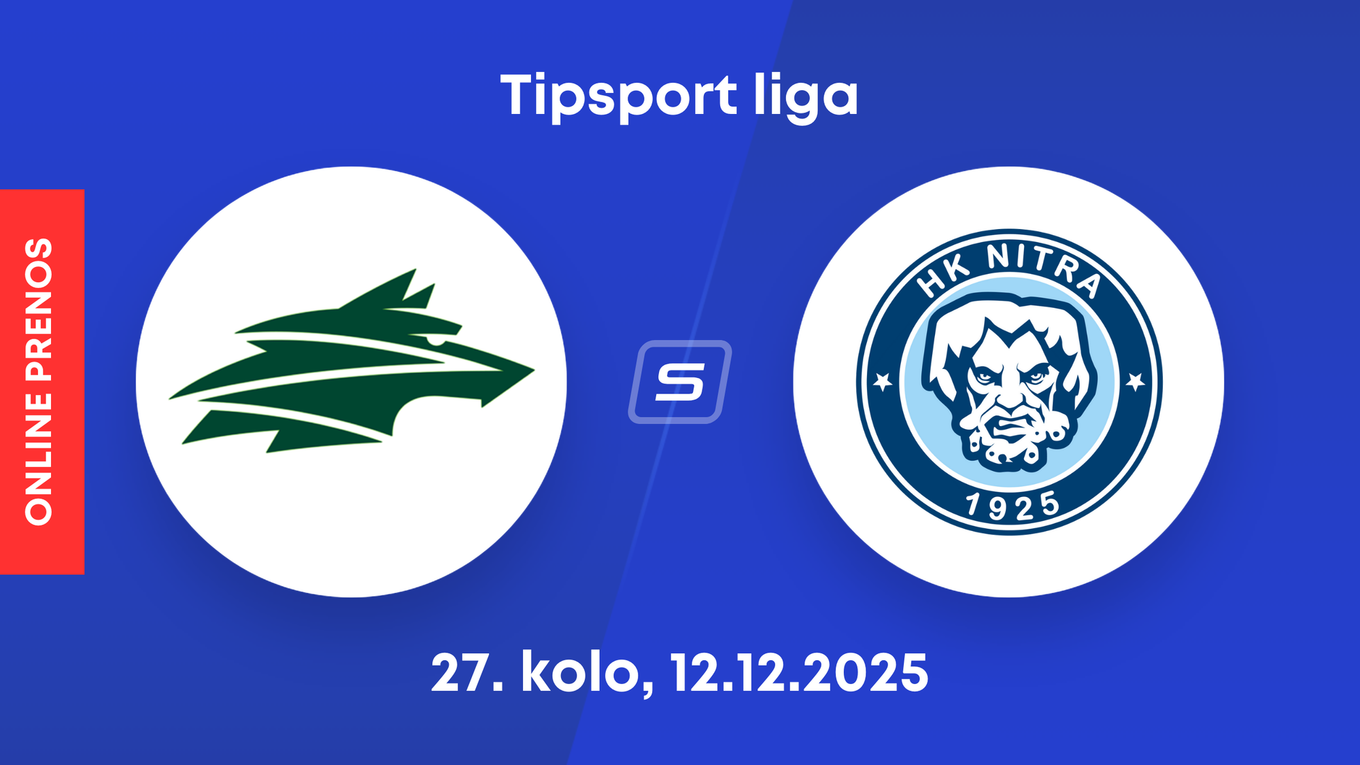 Vlci Žilina - HK Nitra: ONLINE prenos zo zápasu 27. kola Tipsport ligy.