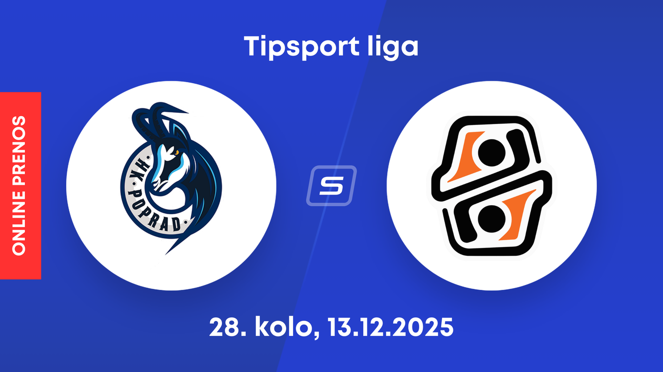 HK Poprad - HC Košice: ONLINE prenos zo zápasu 28. kola Tipsport ligy.
