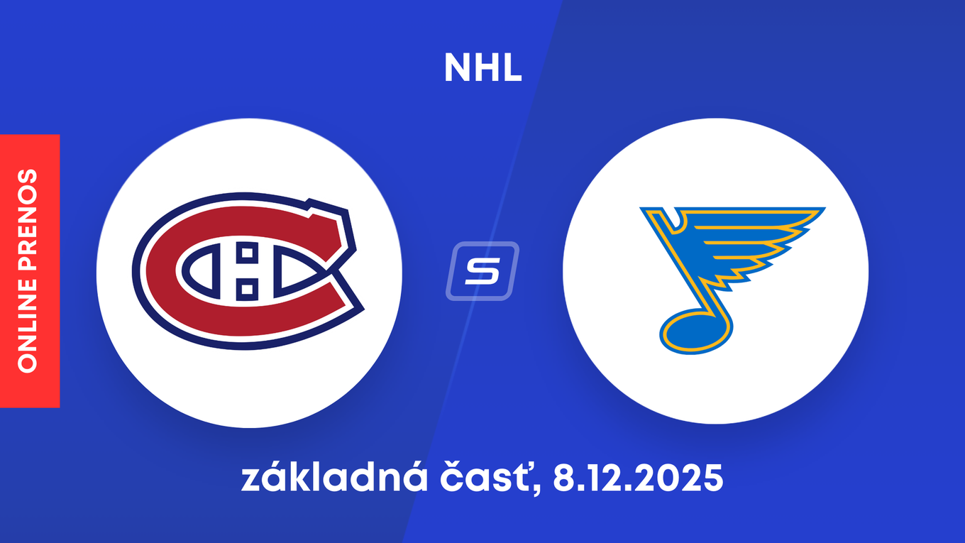 Montreal Canadiens - St. Louis Blues: ONLINE prenos zo zápasu NHL.