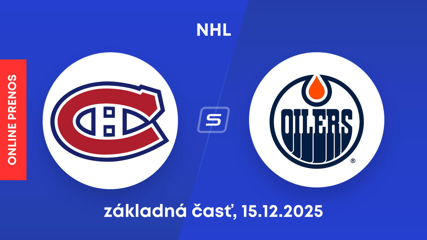 Montreal Canadiens - Edmonton Oilers: ONLINE prenos zo zápasu NHL.