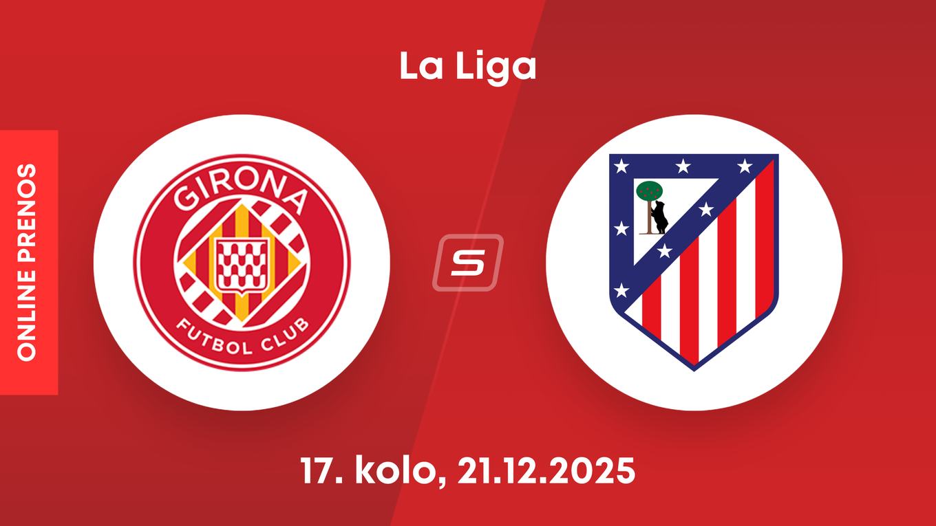 Girona FC - Atlético Madrid: ONLINE prenos zo 17. kola La Ligy.