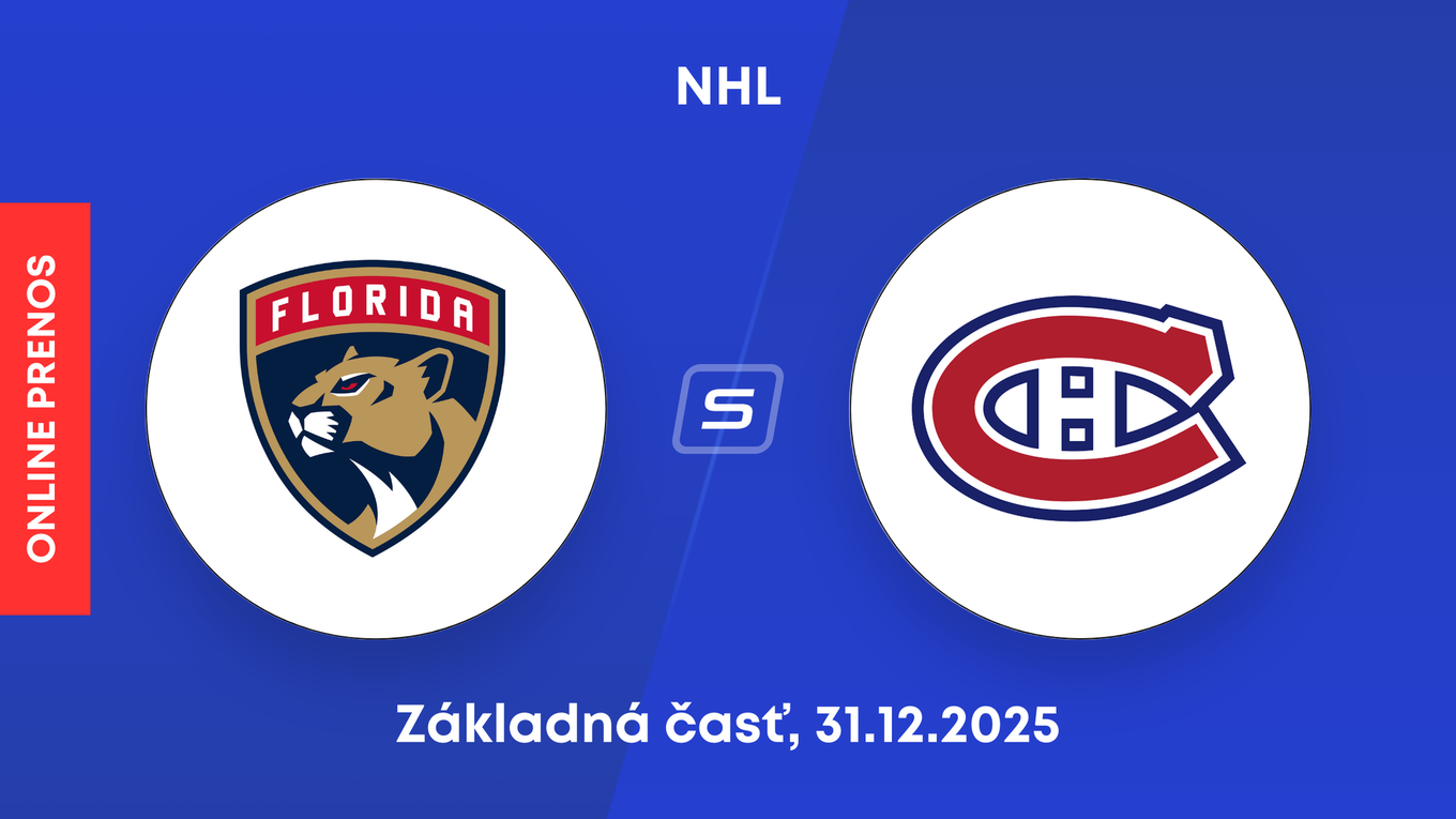 Florida Panthers - Montreal Canadiens: ONLINE prenos zo zápasu NHL.