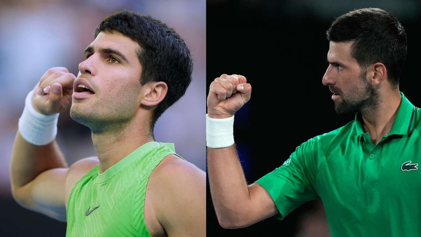 Carlos Alcaraz - Novak Djokovič: ONLINE prenos z finále Australian Open 2026.