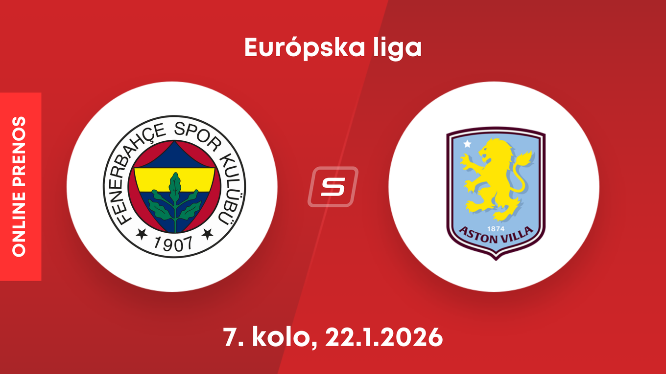  Fenerbahce Istanbul - Aston Villa: ONLINE prenos zo zápasu Európskej ligy.