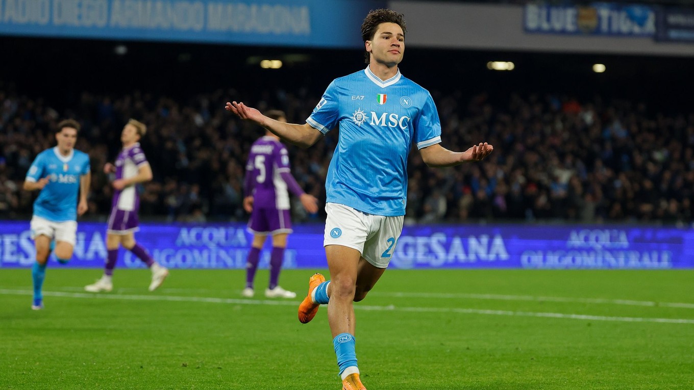 Antonio Vergara oslavuje gól